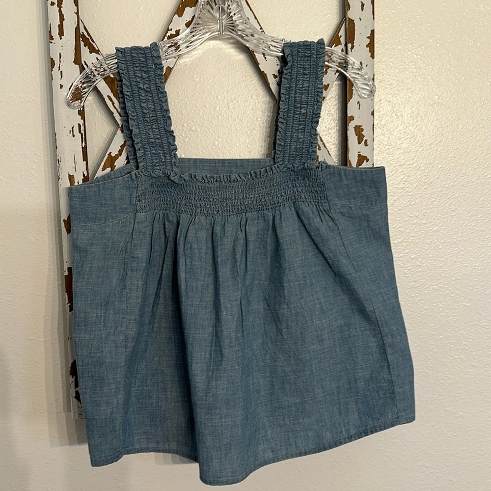 A.N.A babydoll tank